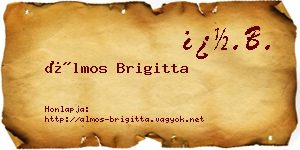 Álmos Brigitta névjegykártya